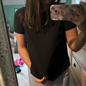 Black lululemon top